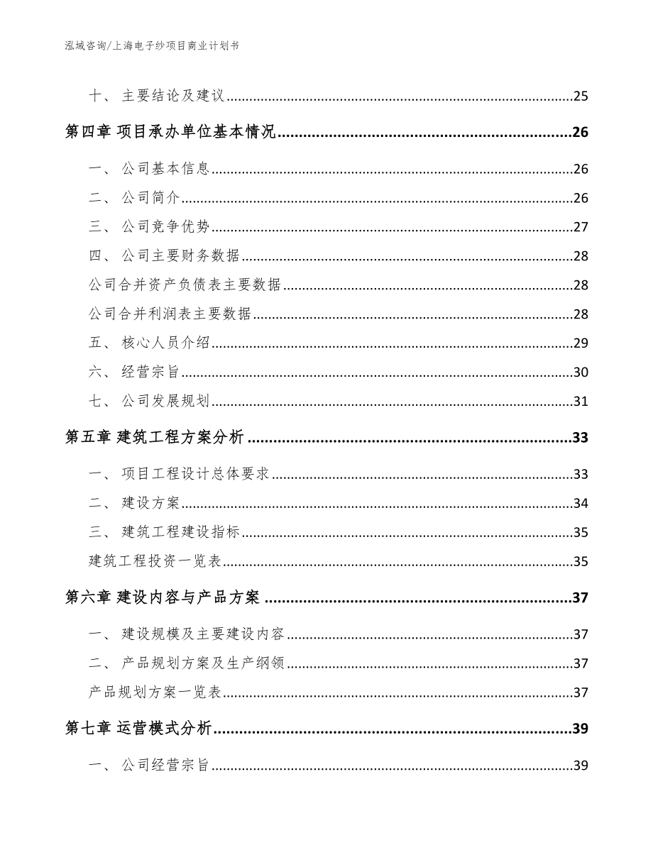 上海电子纱项目商业计划书参考模板_第2页