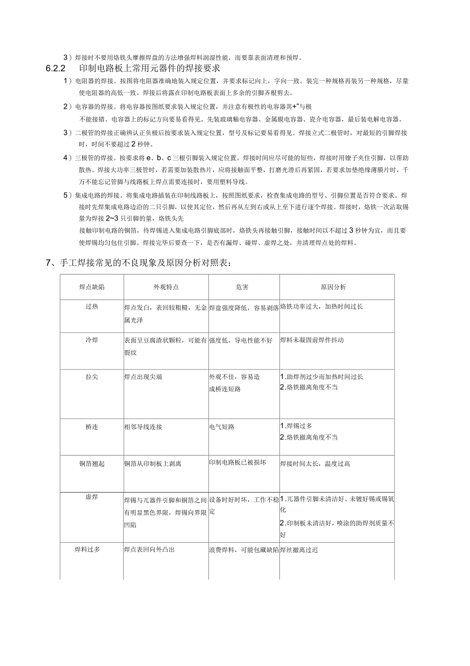 手工焊接操作规范及缺陷分析_第4页