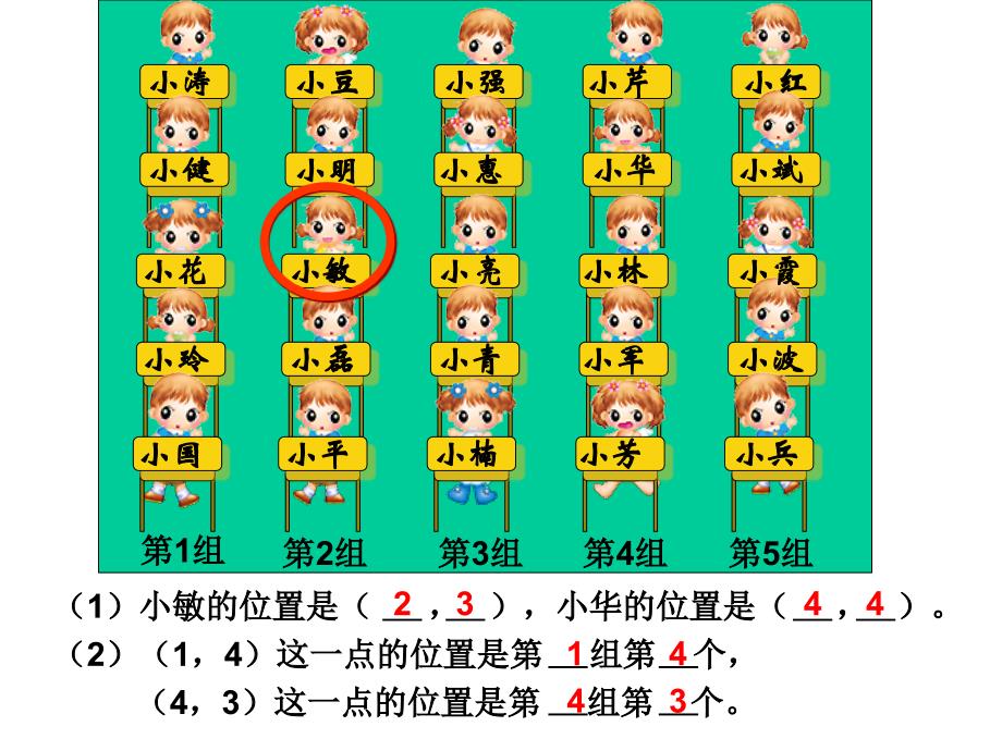 用数对确定位置（五上）_第4页