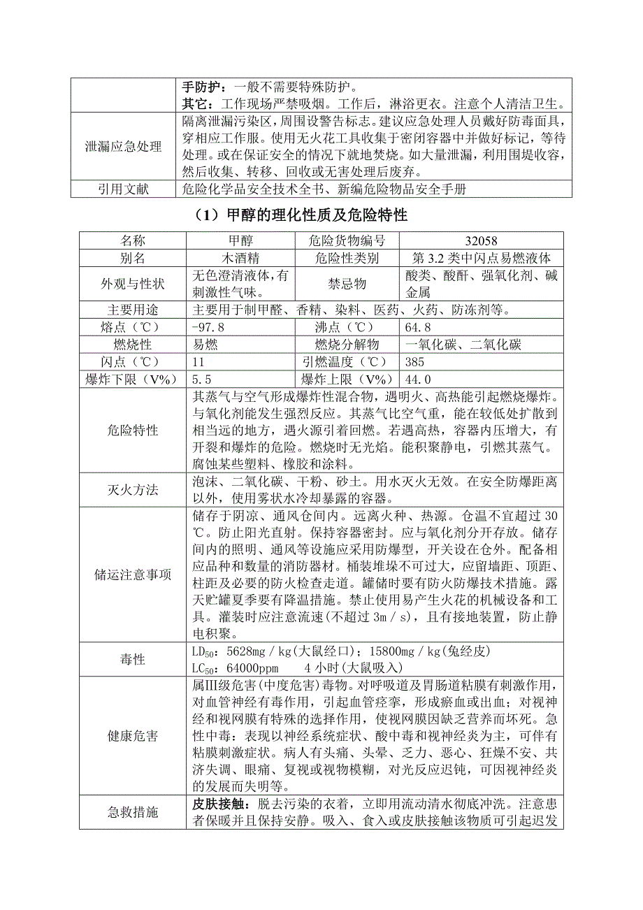 常用危险化学品液体理化性质及危险特性_第2页