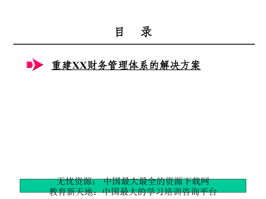 某咨询公司的財務解決方案_第1页