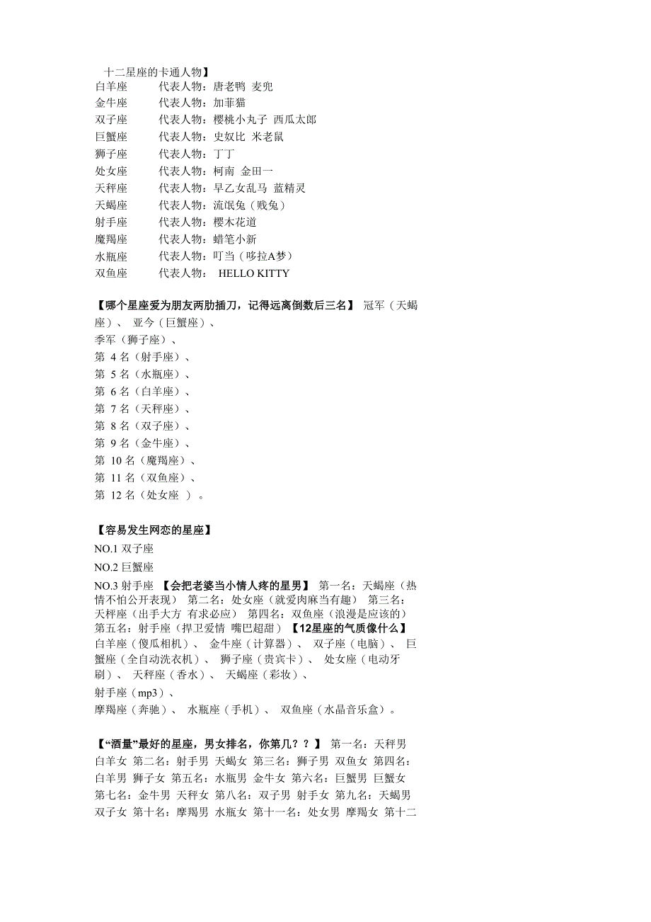 十二星座全解2012最新版_第2页