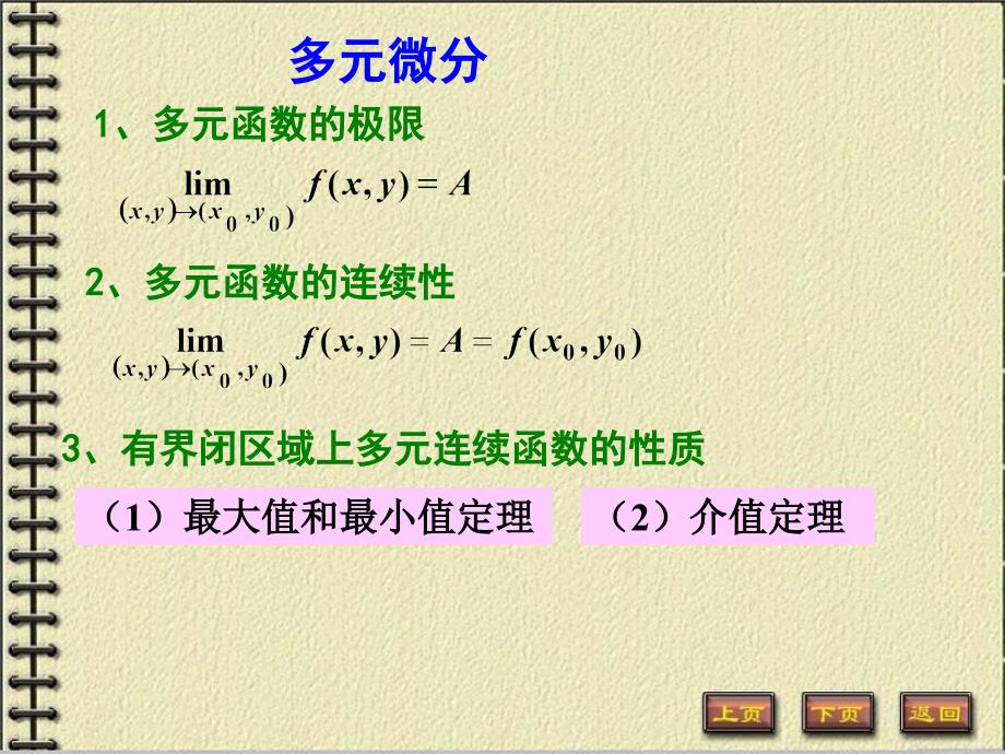 复习6多元微分的应用课件_第1页