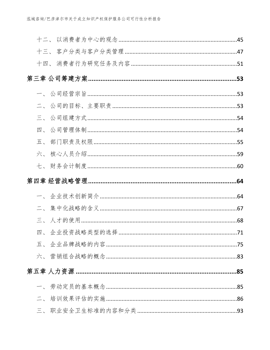 巴彦淖尔市关于成立知识产权保护服务公司可行性分析报告模板参考_第3页