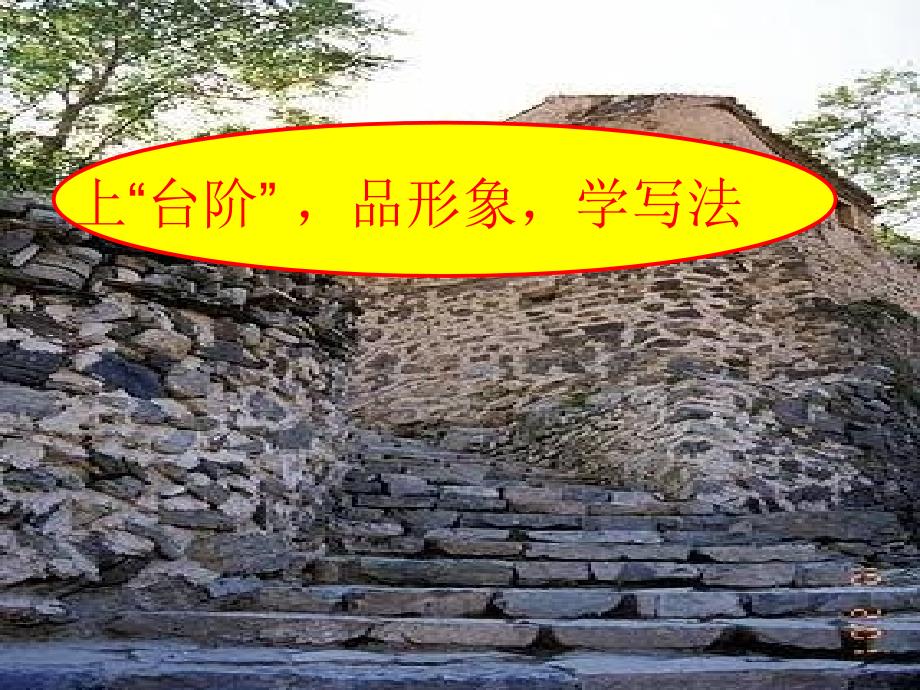 人教版八年级语文上册二单元阅读8.台阶研讨课件22_第1页