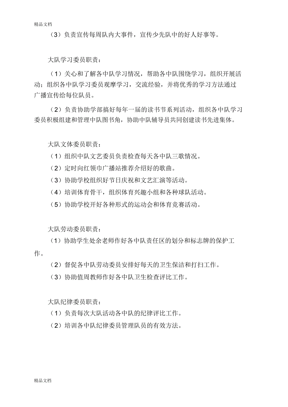 少先队大队委干部职责doc资料_第2页