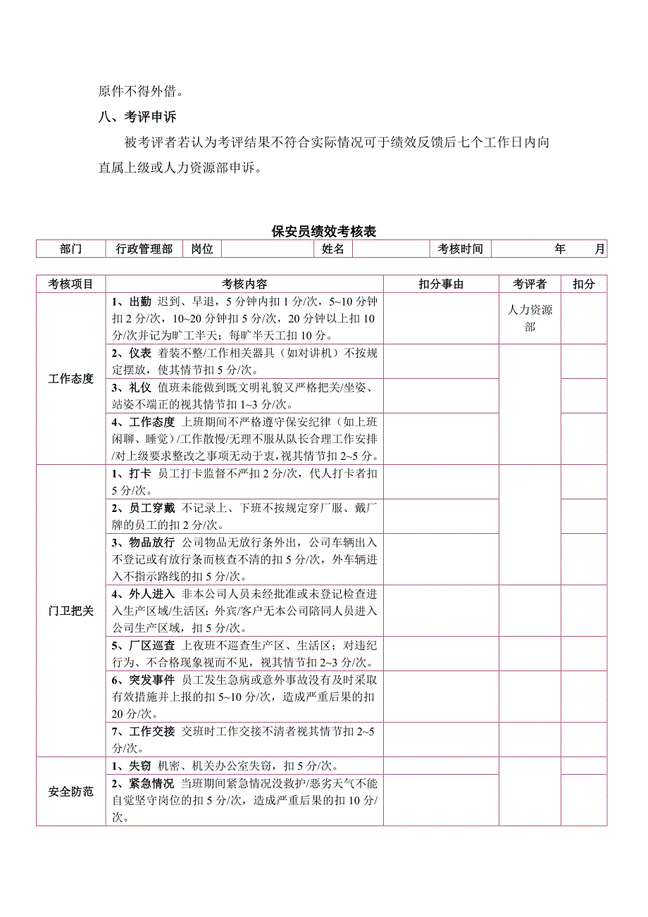 保安考核办法.doc_第3页