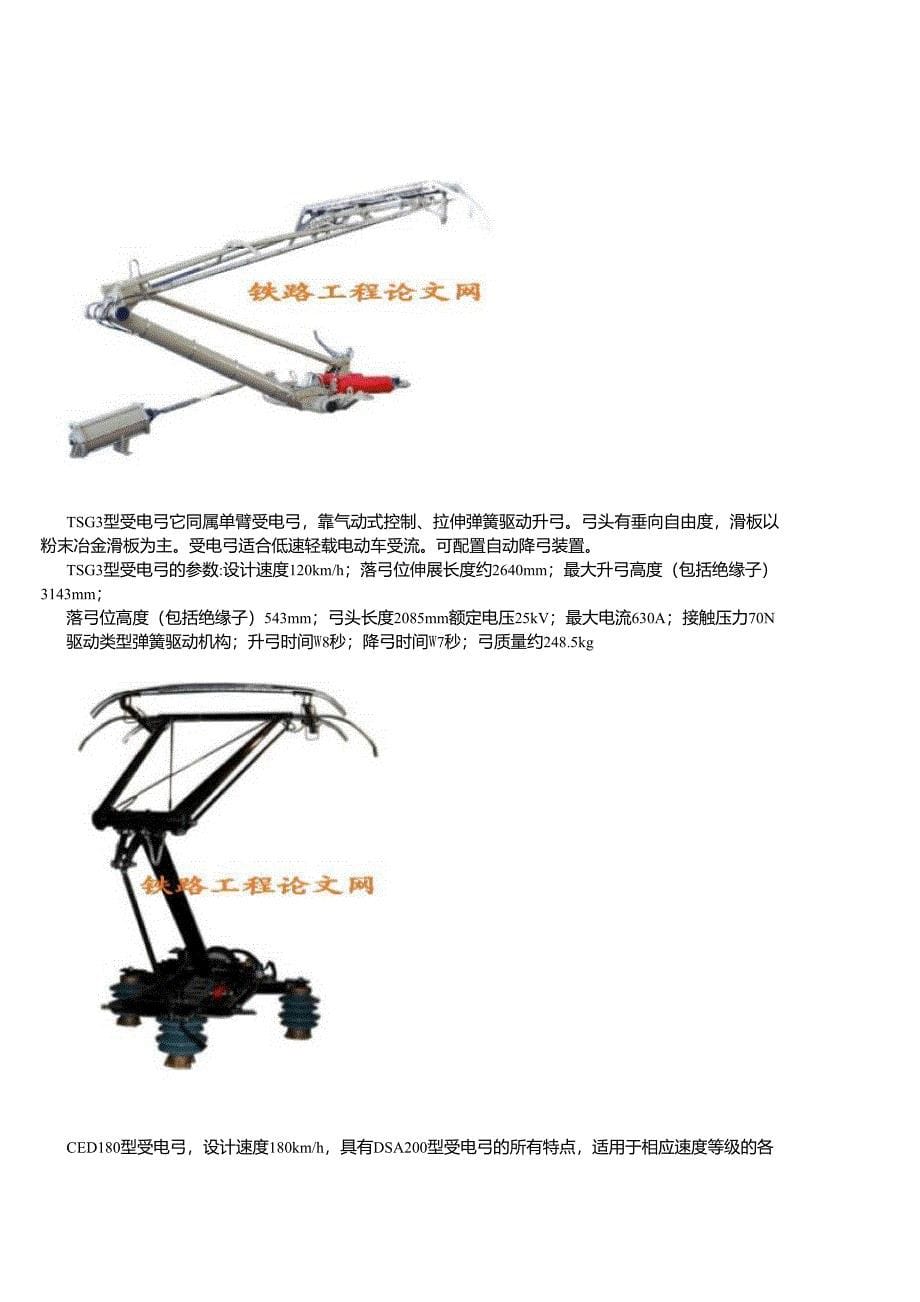 接触网受电弓数据及图片_第5页