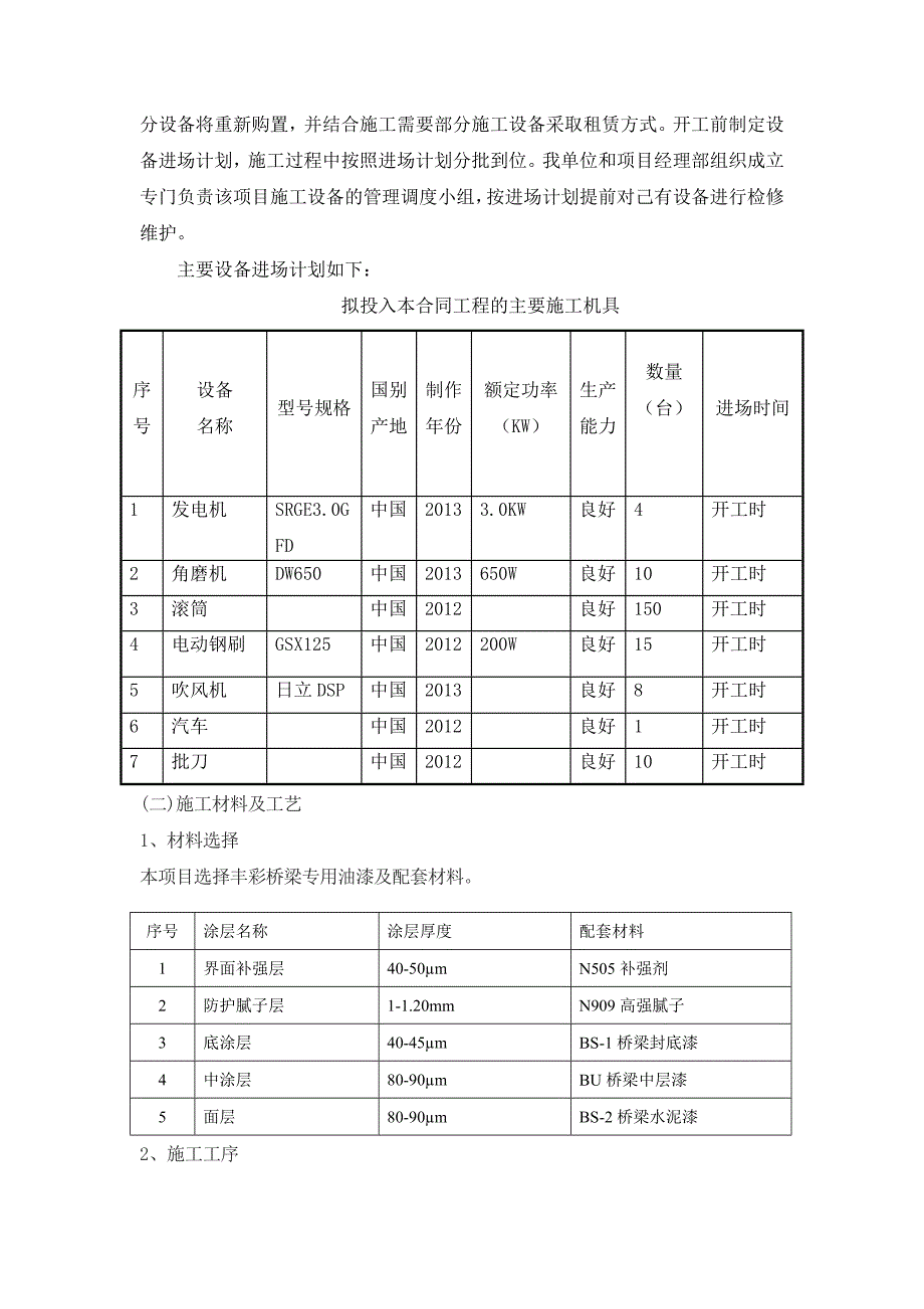 高速桥梁混凝土护栏涂装施工项目施工组织设计_第3页