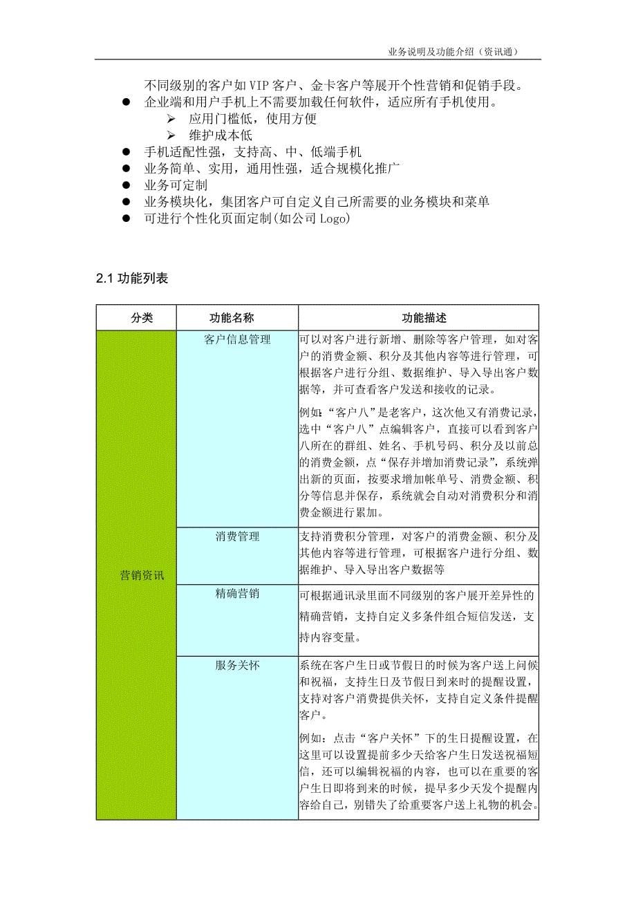 业务说明及功能介绍(资讯通业务).doc_第5页