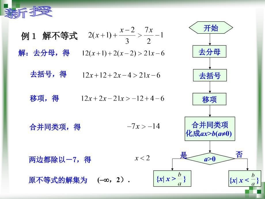 222一元一次不等式(组)的解法_第5页