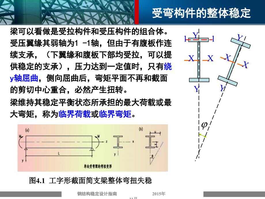 受弯构件的整体稳定陈绍蕃版_第4页