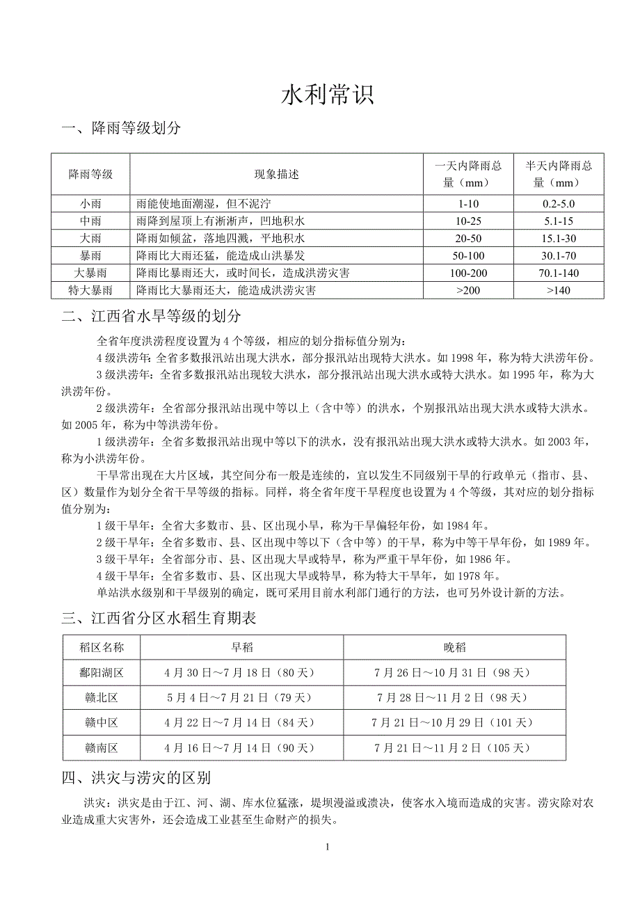 水利常识(一).doc_第1页