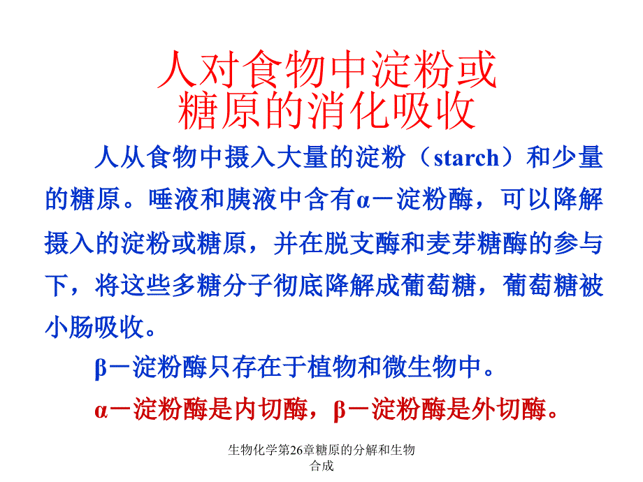 生物化学第26章糖原的分解和生物合成课件_第2页