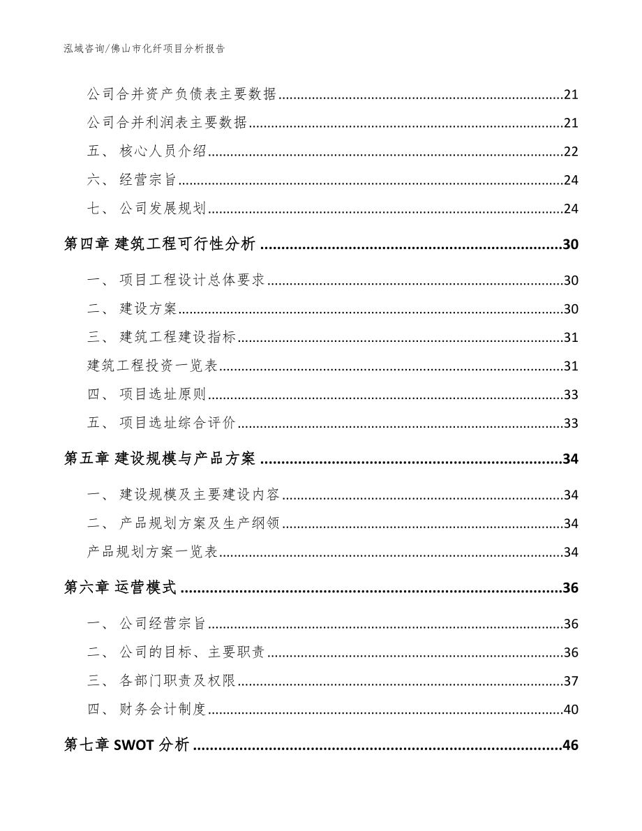 佛山市化纤项目分析报告_第2页