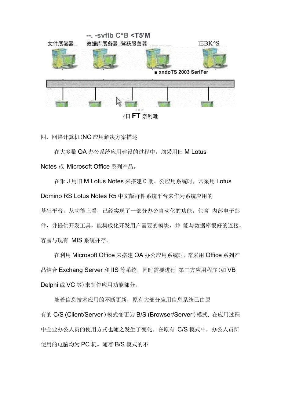 福日网络计算机(NC)企业信息化应用方案_第5页