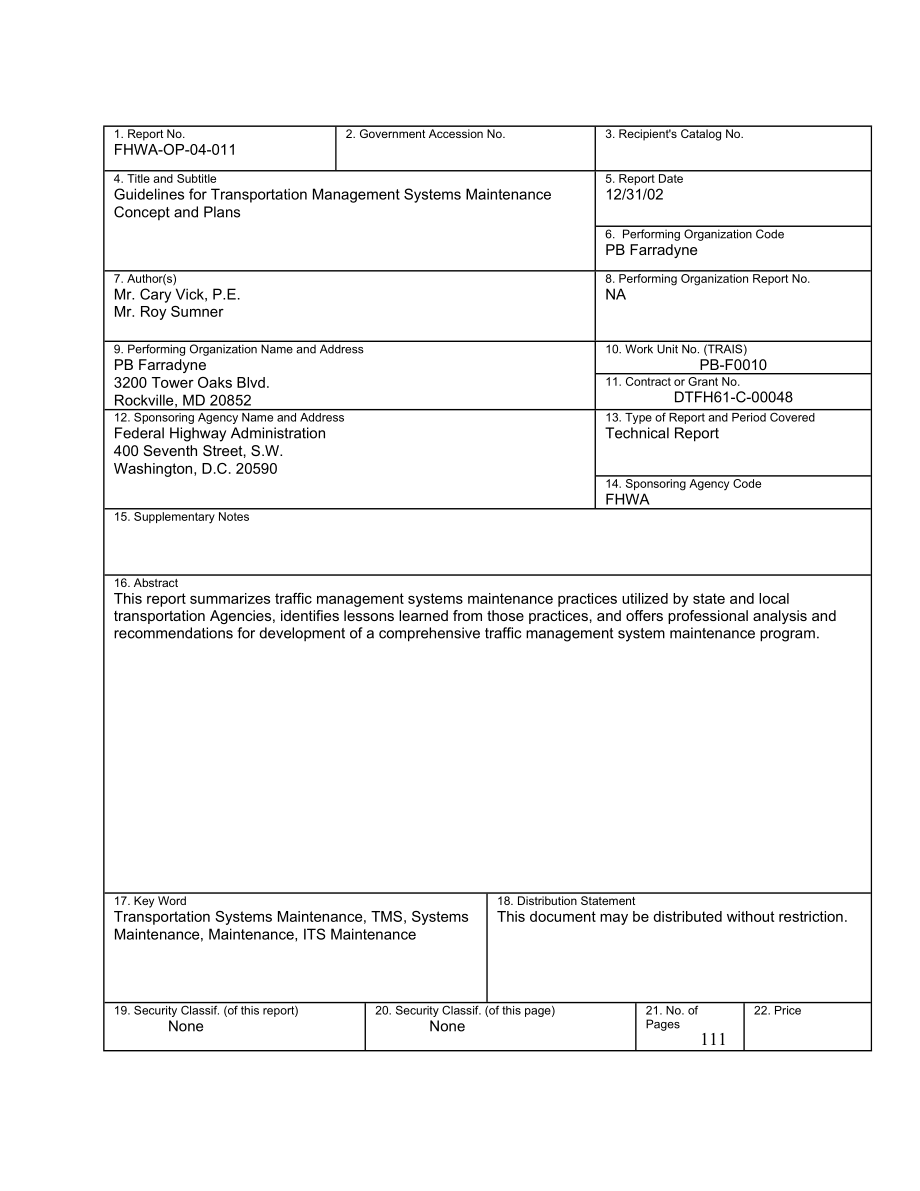 GuidelinesforTransportationManagementSystemsMaintenance_第3页