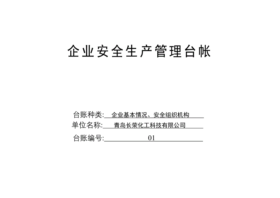 企业安全生产管理台账(共47页)_第2页