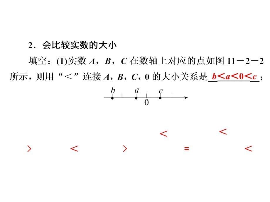 11.2实数第2课时实数的性质及运算课件2_第5页