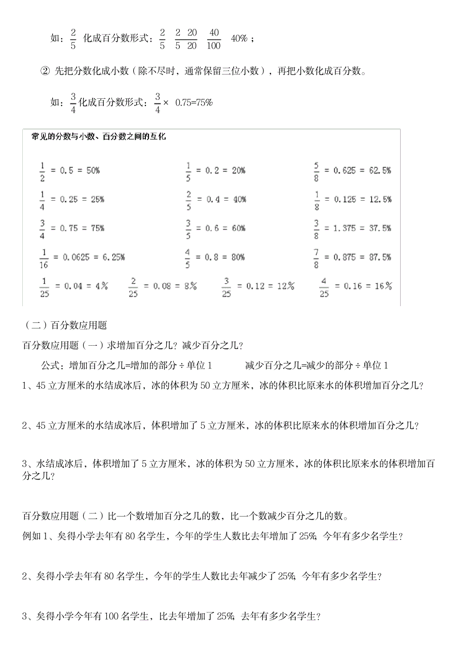 2023年苏教版六年级上册百分数知识点归纳总结_第2页