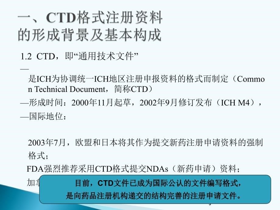 化学药品注册ctd格式、药品注册分类及常见问题孙亚洲_第5页