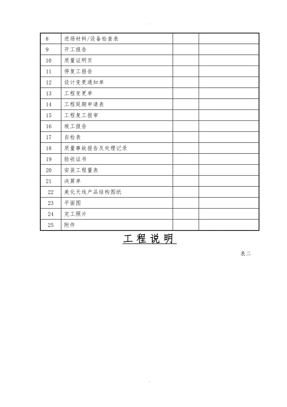 中国铁塔美化天线工程竣工技术文件_第2页