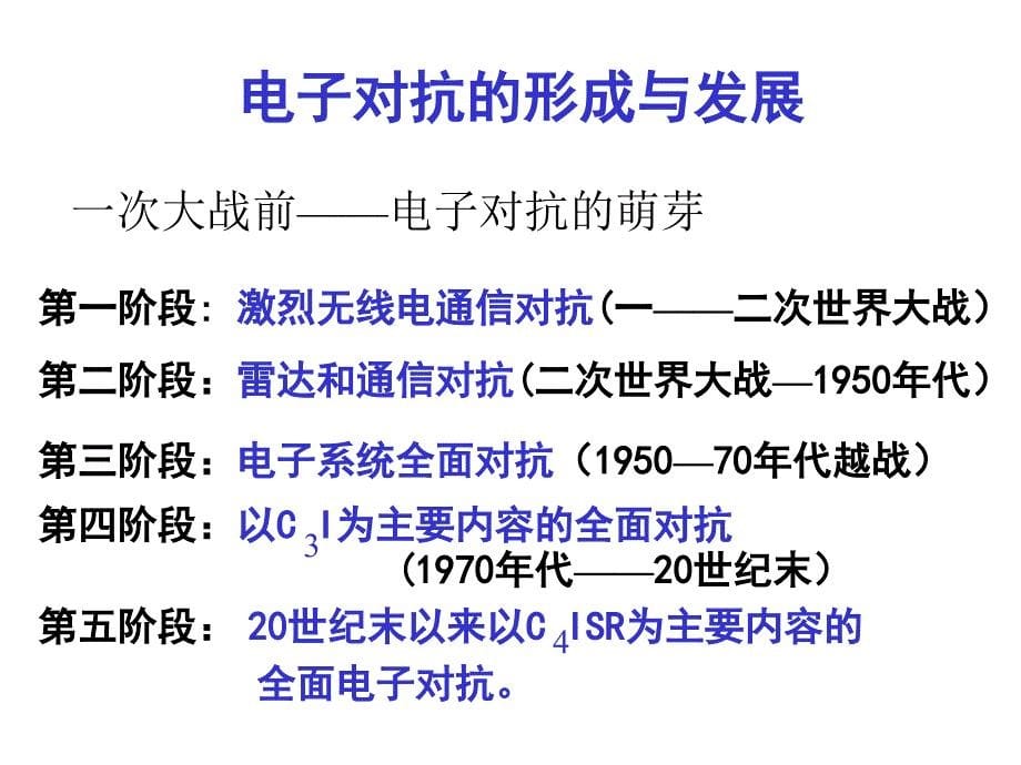 军事高技术电子对抗课件_第5页