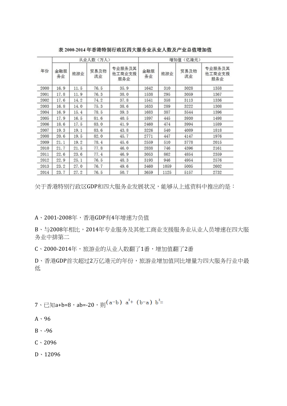 2023年四川遂宁市遴选和选调公务员28人310笔试历年难易错点考题荟萃附带答案详解_第4页