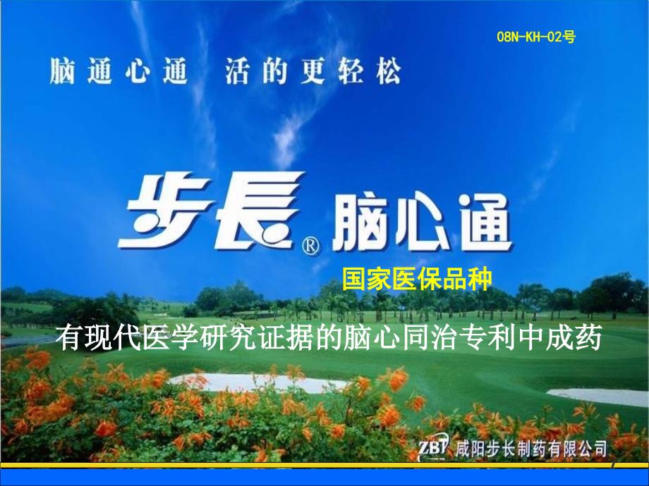 步长脑心通产品资料科室会课件_第1页