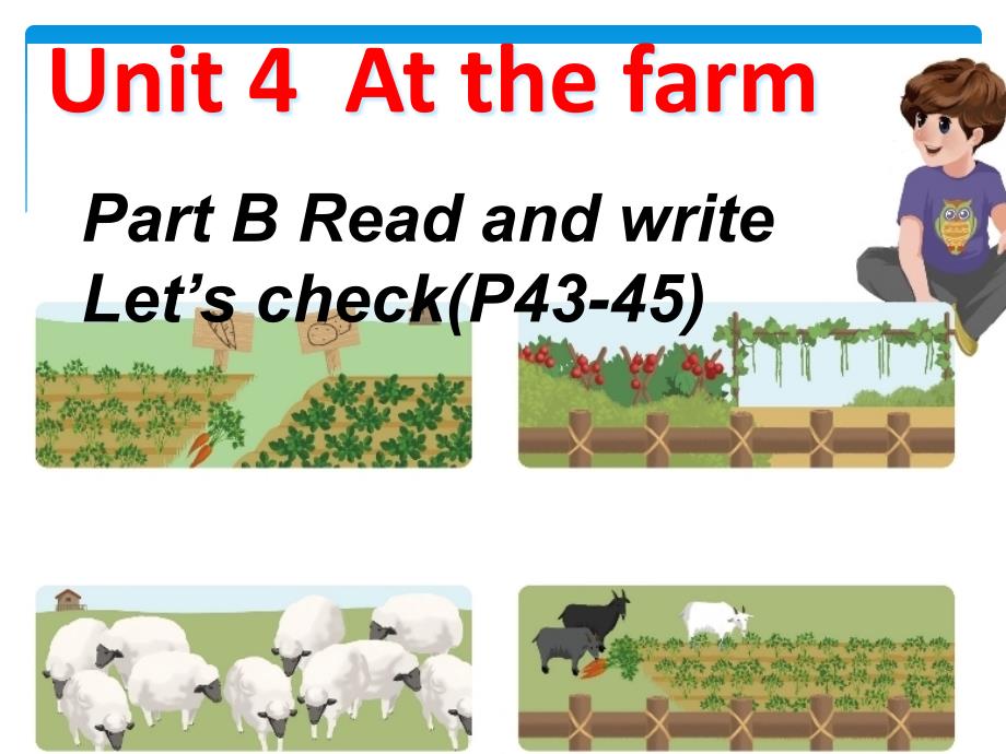 新版PEP四年级英语下册Unit4AtthefarmBReadandw_第2页