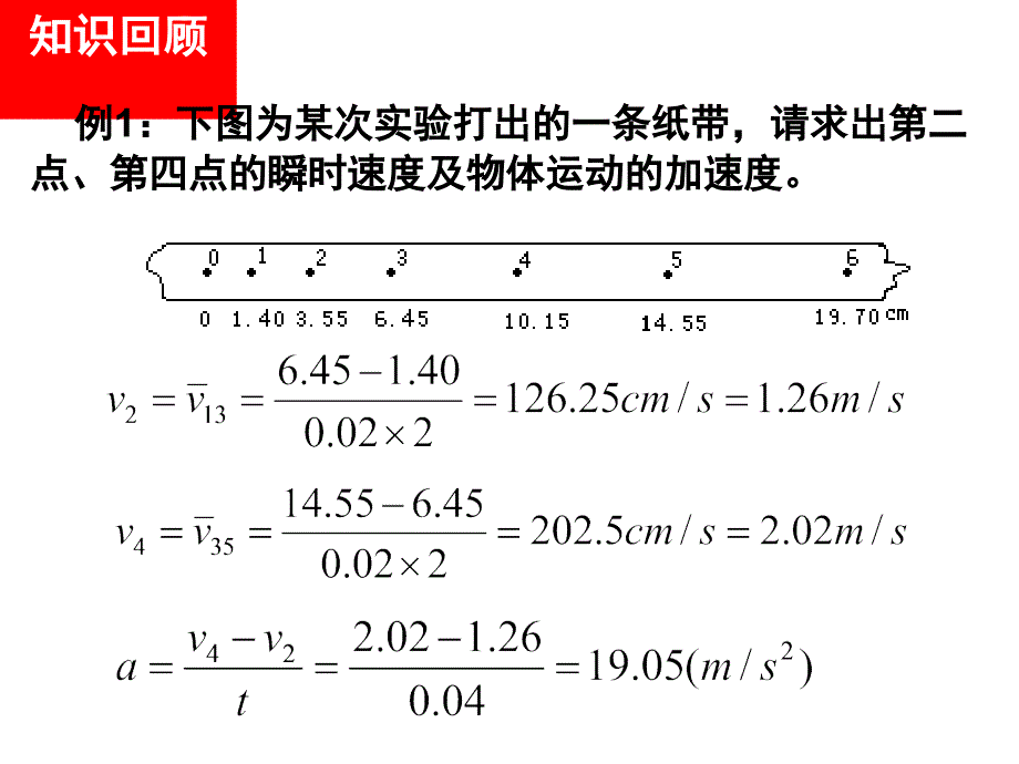 21节实验探究小车速度随时间变化的规律_第3页