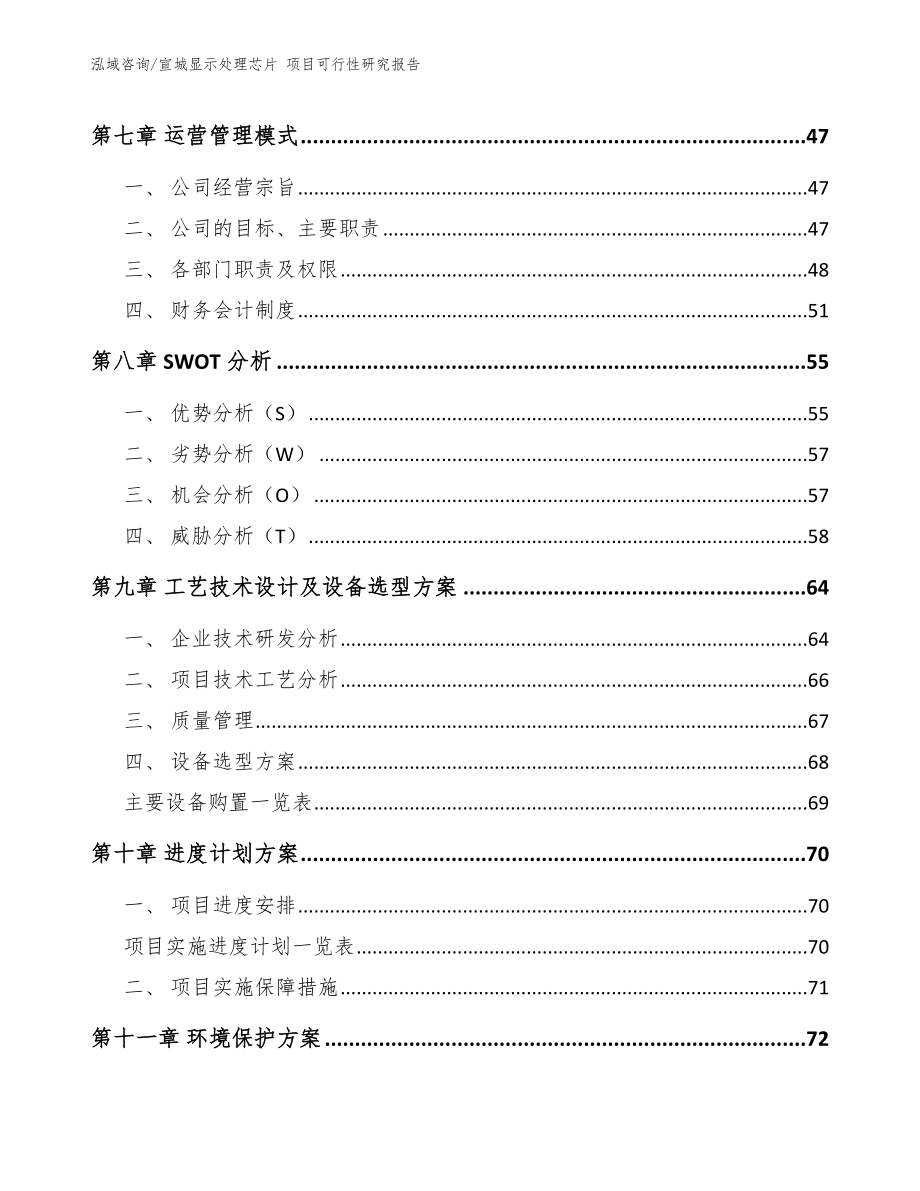 宣城显示处理芯片 项目可行性研究报告_第4页