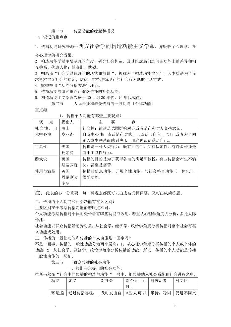 传播学概论学习辅导(二)5_第5页