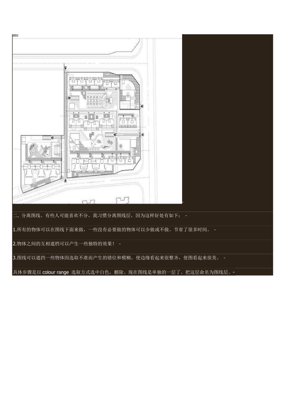 教你做总平面效果图_第2页