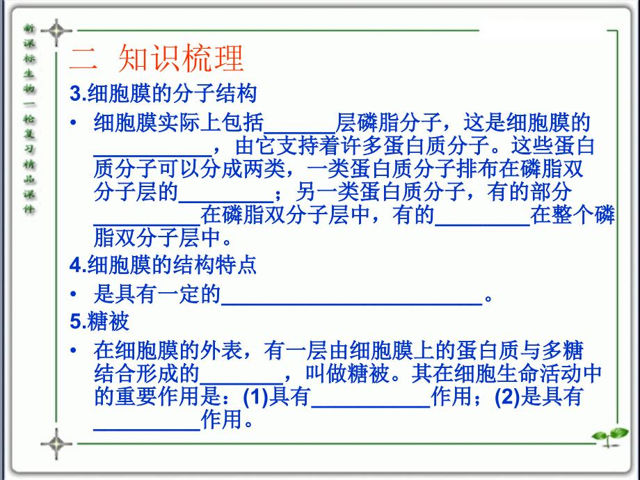 人教版教学课件云南省弥勒县庆来中学高一生物 细胞的基本结构4(课件)_第4页