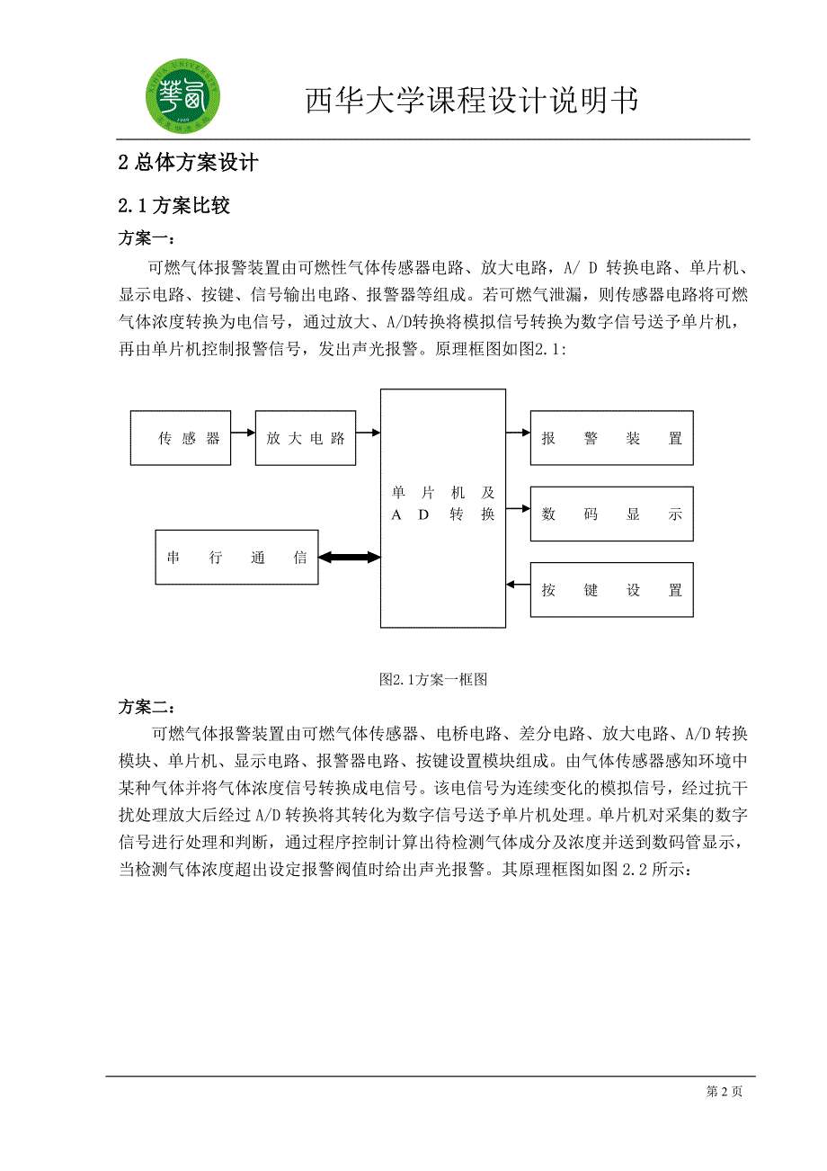 课程设计（论文）可燃气体报警装置设计_第3页