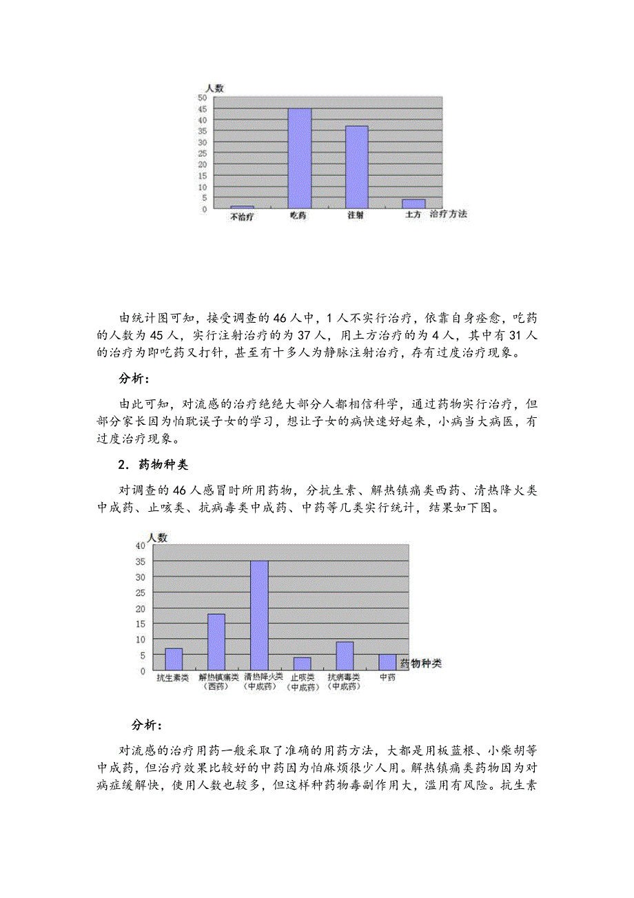 案例：学生群体中流行性感冒的调查报告_第5页