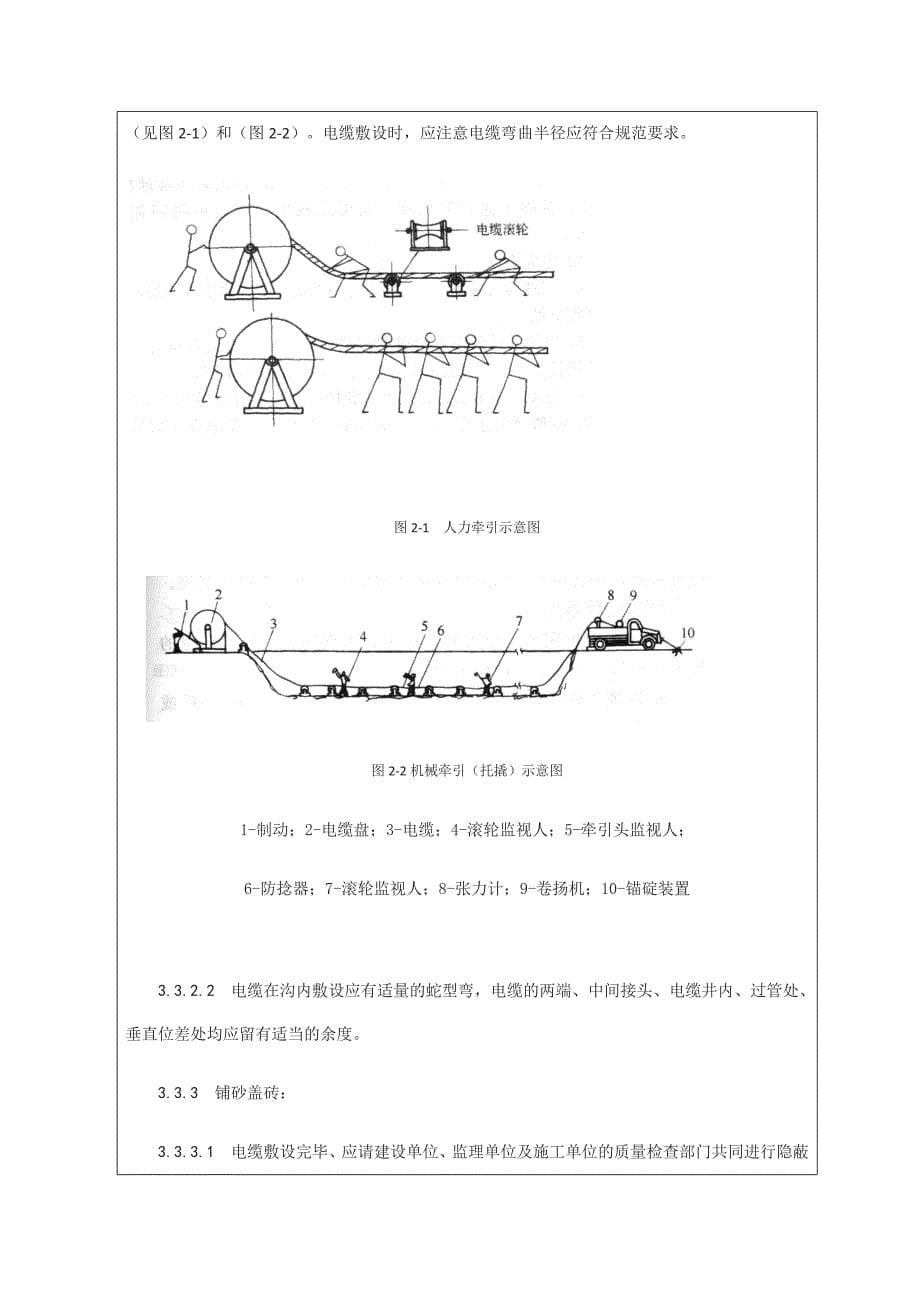 电缆敷设安全技术交底_第5页