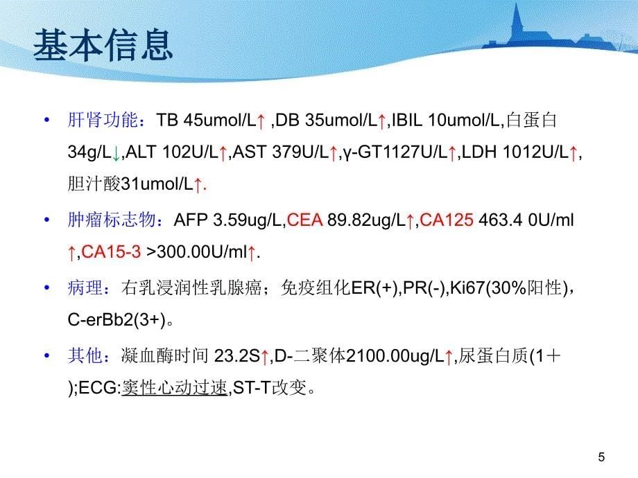 一例晚期乳腺癌患者的用药分析_第5页