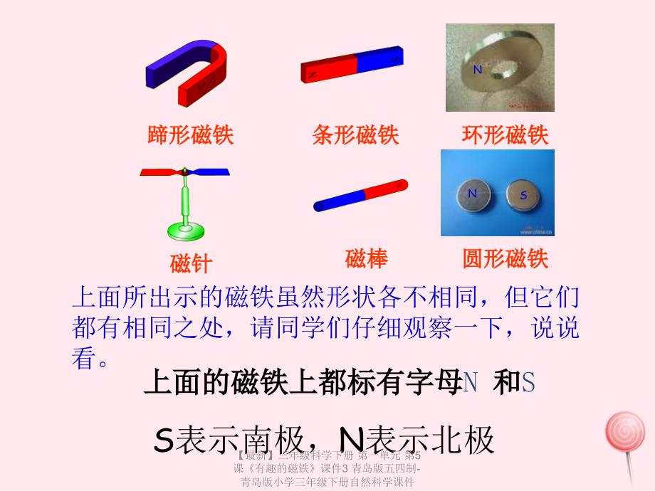 最新三年级科学下册第一单元第5课有趣的磁铁课件3青岛版五四制青岛版小学三年级下册自然科学课件_第4页