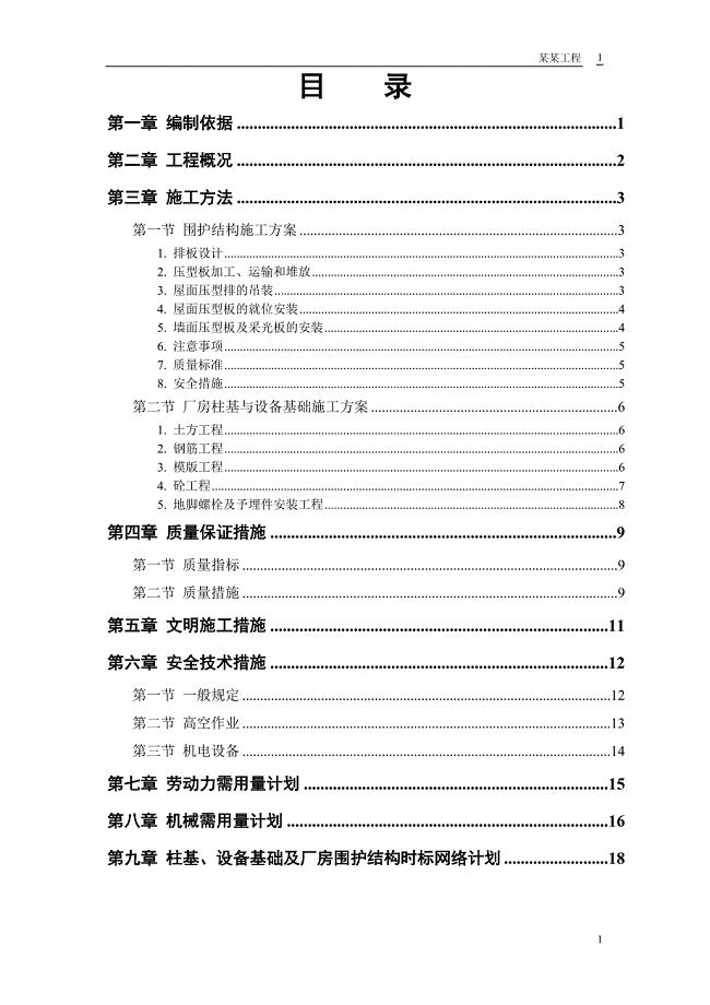 初轧厂扩建工程成品车间施工组织设计方案