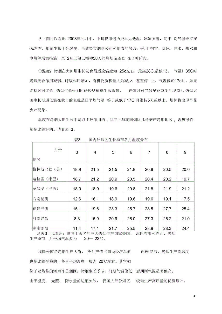 湖南浏阳烟区气候资源分析_第4页