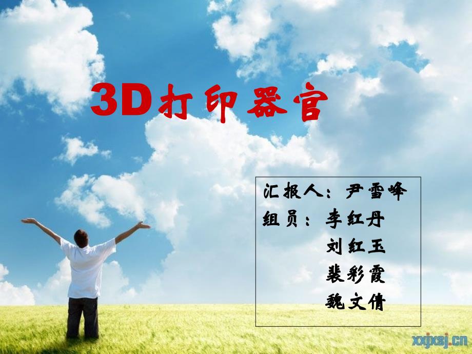 3D器官打印PPT_第1页