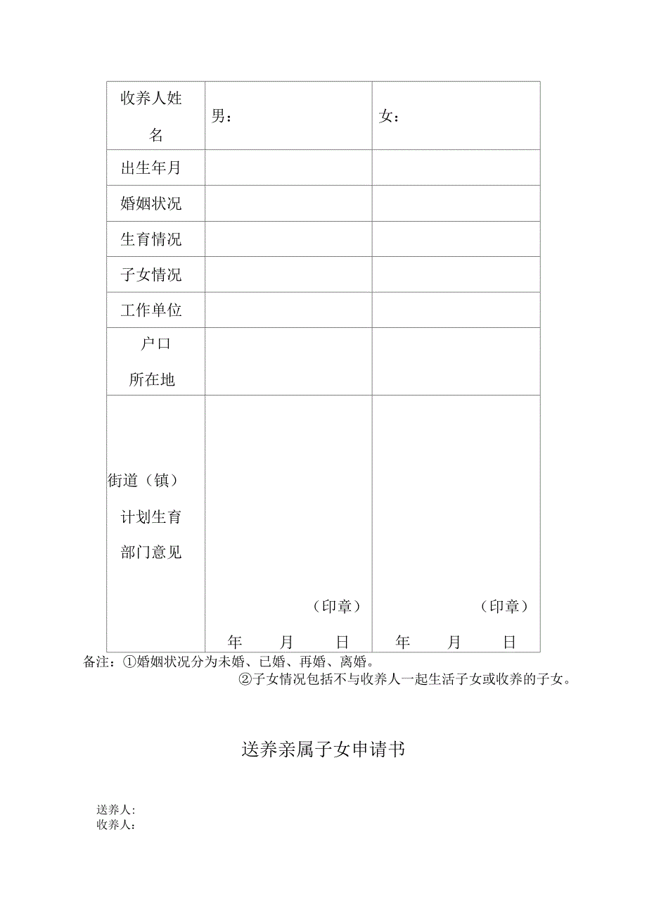 收养三代以内同辈旁系血亲的子女须提供的证明材料_第4页