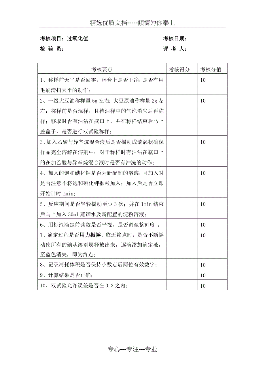 2012-2年度检验员能力考核方案_第3页