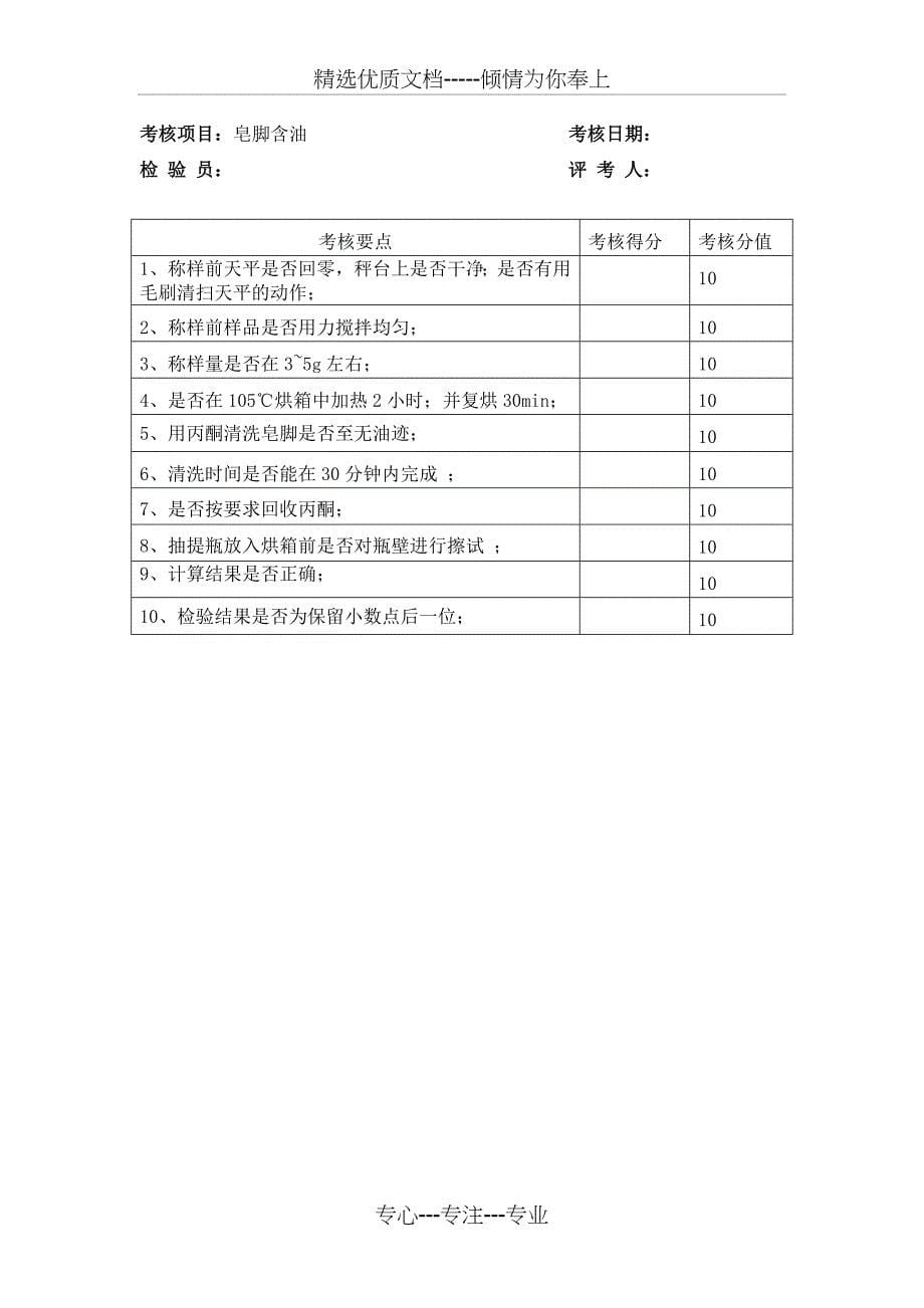 2012-2年度检验员能力考核方案_第5页