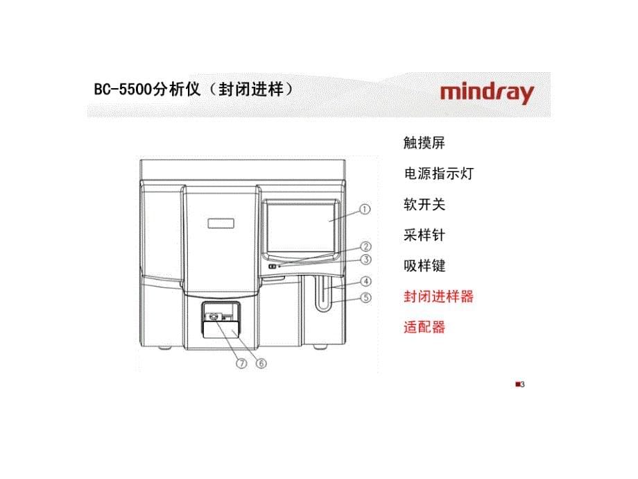 迈瑞BC5500操作培训_第5页