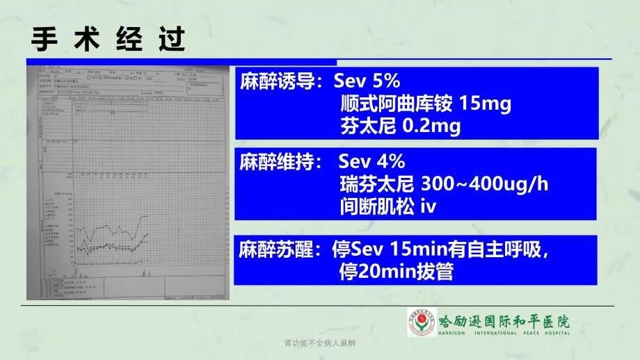 肾功能不全病人麻醉课件_第5页