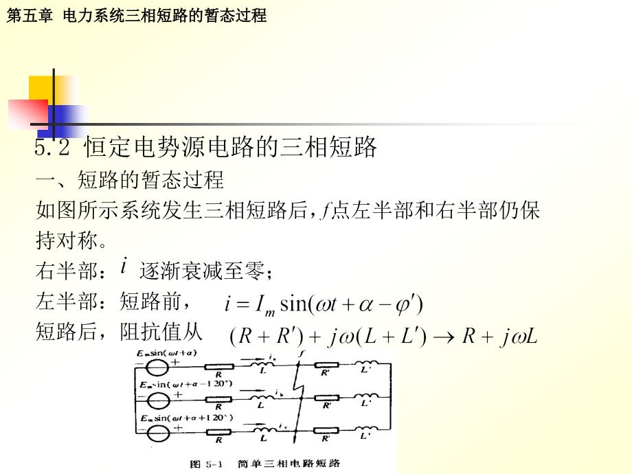 第五章电力系统三相短路的暂态过程_第3页