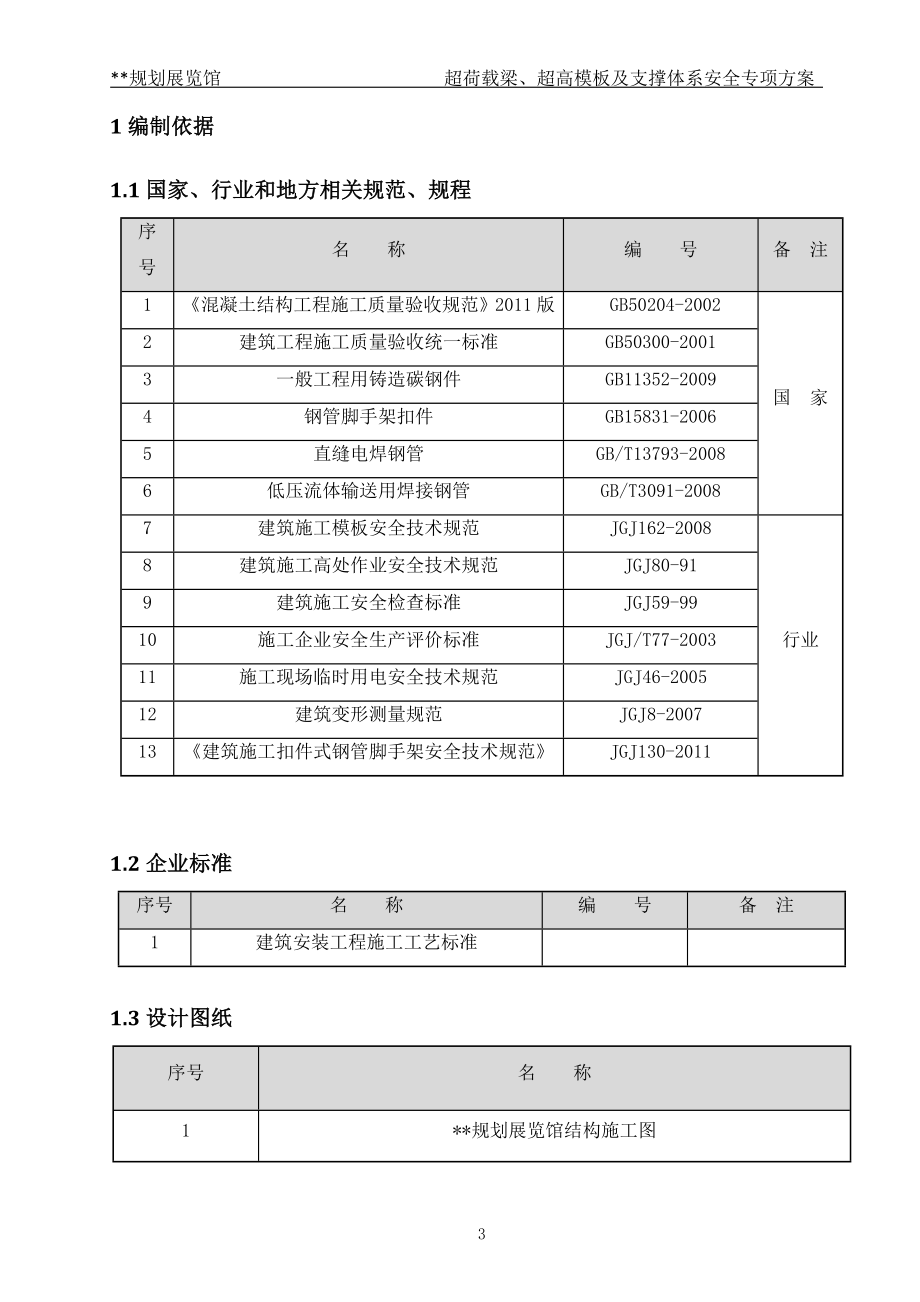 超荷载梁、超高模板及支撑体系安全专项方案_第3页